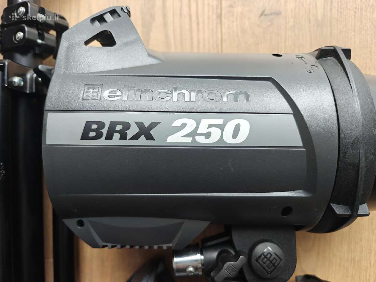 Studijos apšvietimas Elinchrom brx250/bx500ri - nuotraukos Nr. 4
