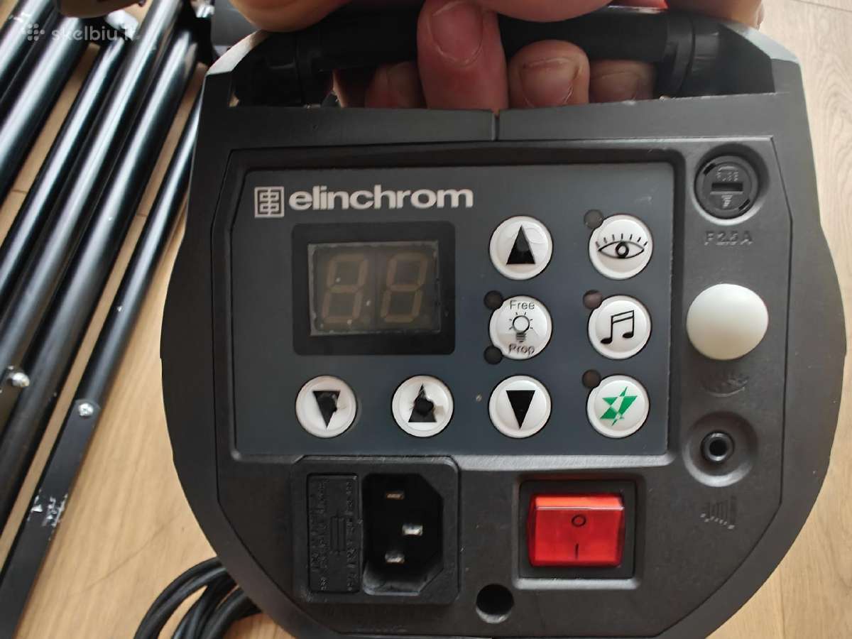 Studijos apšvietimas Elinchrom brx250/bx500ri - nuotraukos Nr. 5