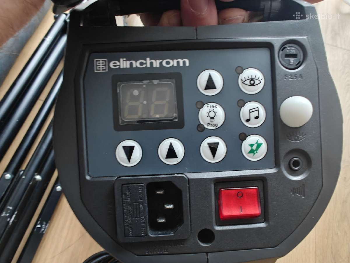 Studijos apšvietimas Elinchrom brx250/bx500ri - nuotraukos Nr. 6