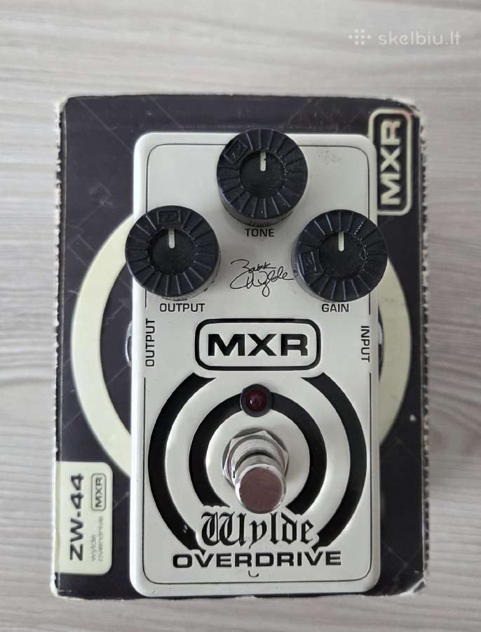 Mxr Zakk Wylde Overdrive (Zw44) gitarinis pedalas