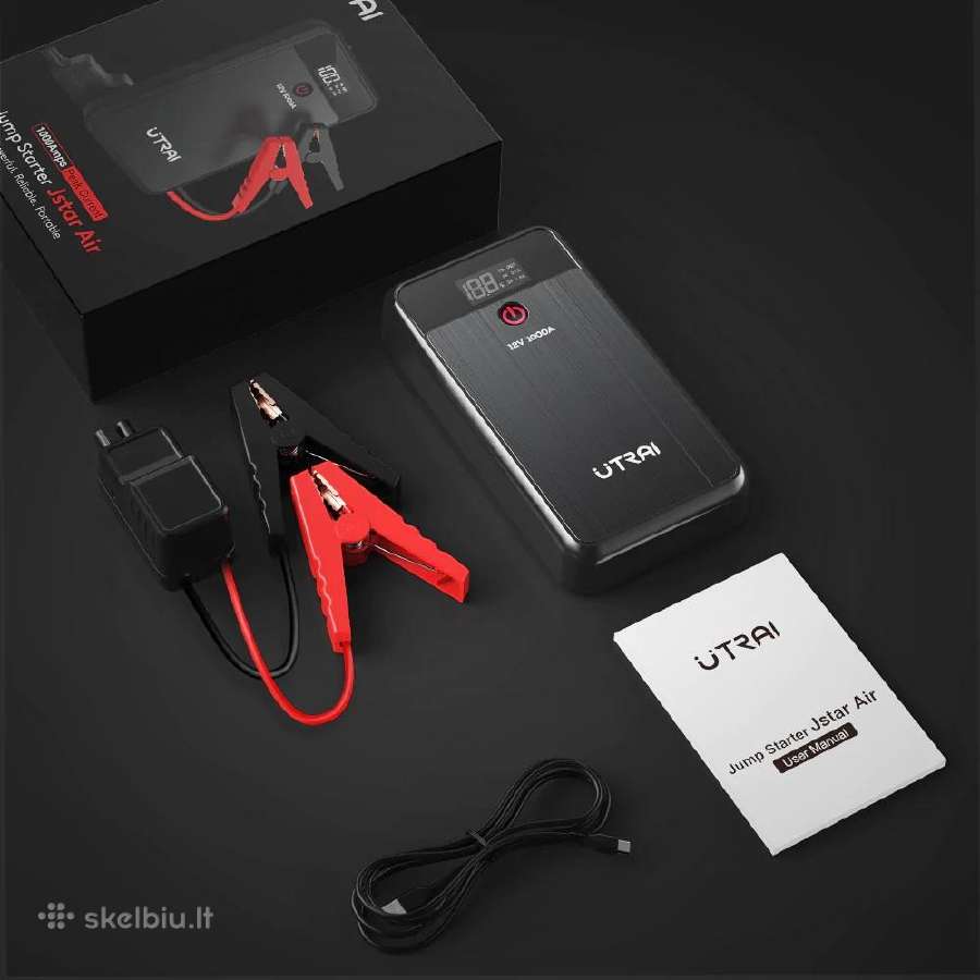 Utrai Užvedėjas Booster Powerbank - nuotraukos Nr. 2