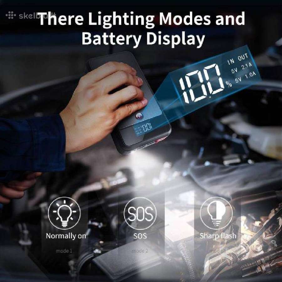 Utrai Užvedėjas Booster Powerbank - nuotraukos Nr. 5