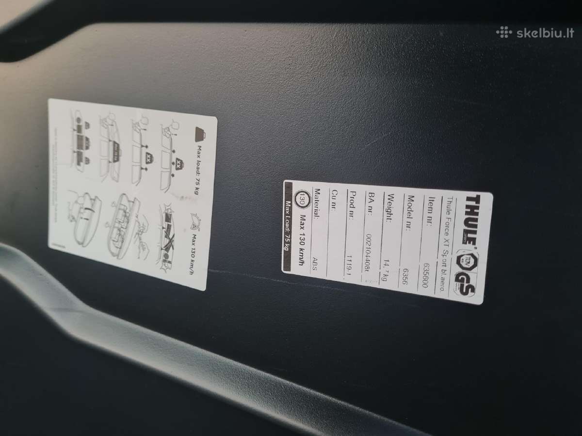 Thule Force XT - nuotraukos Nr. 8