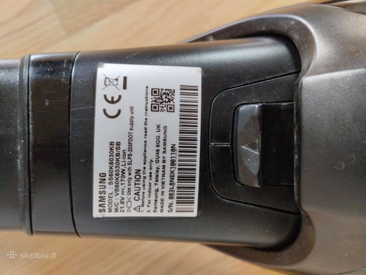 Dulkių siurblys-šluota Samsung - nuotraukos Nr. 2