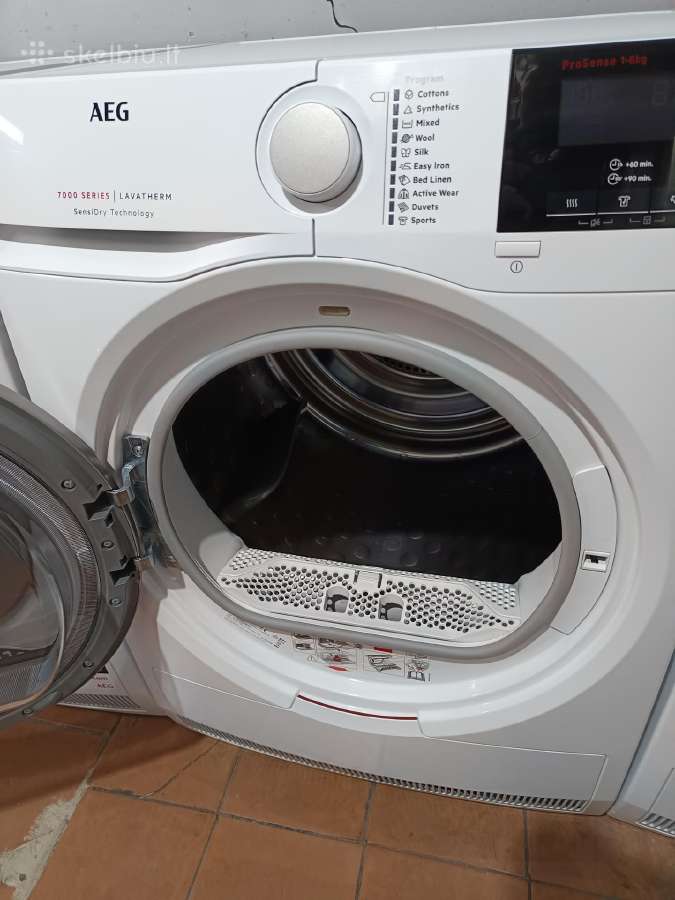 Aeg 7000serijos 8kg su garantija - nuotraukos Nr. 2