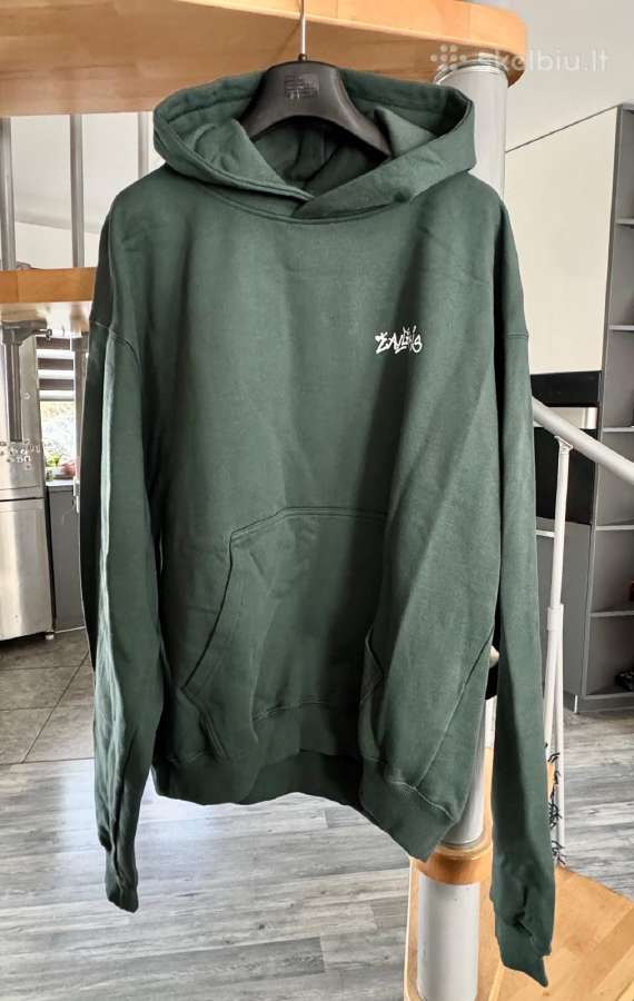 Zalgiris X Akieron Oversized Hoodie Dydis L Naujas