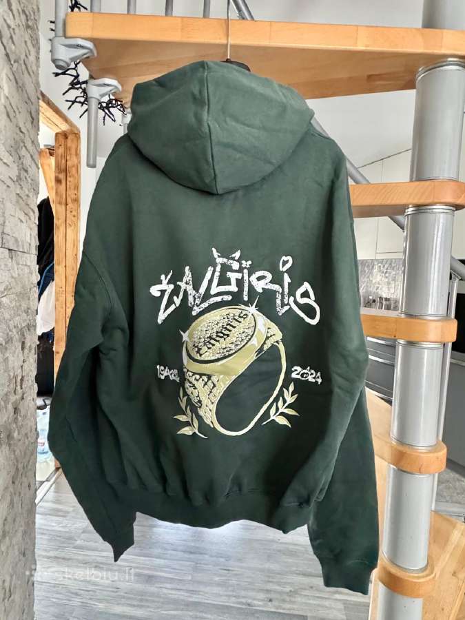 Zalgiris X Akieron Oversized Hoodie Dydis L Naujas - nuotraukos Nr. 2
