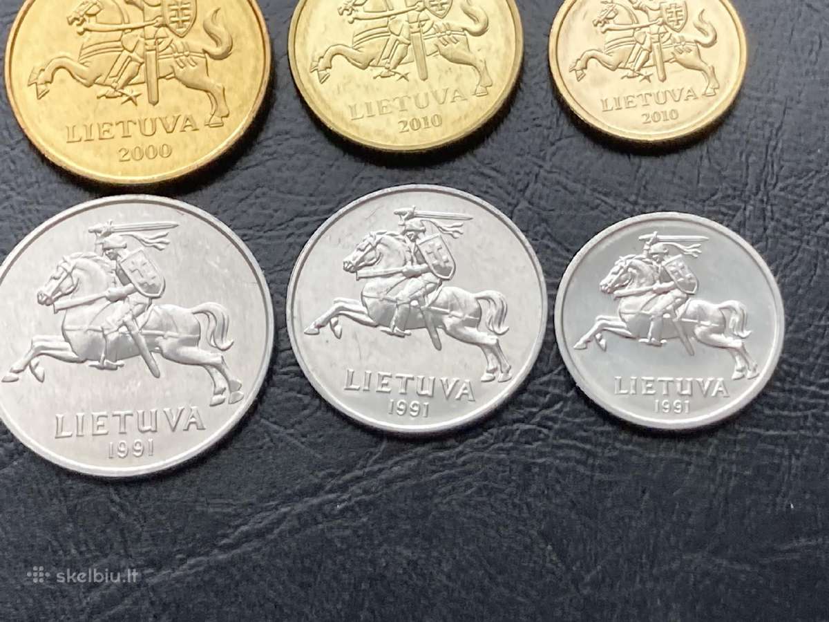 Lietuviškų monetų komplektas - nuotraukos Nr. 10