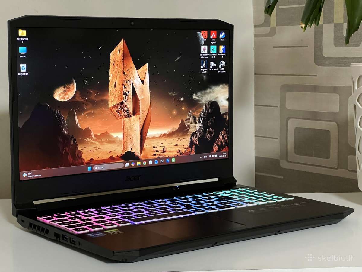 Parduodamas Acer Nitro su Rtx 3070, I7-11k, 1tb. - nuotraukos Nr. 2