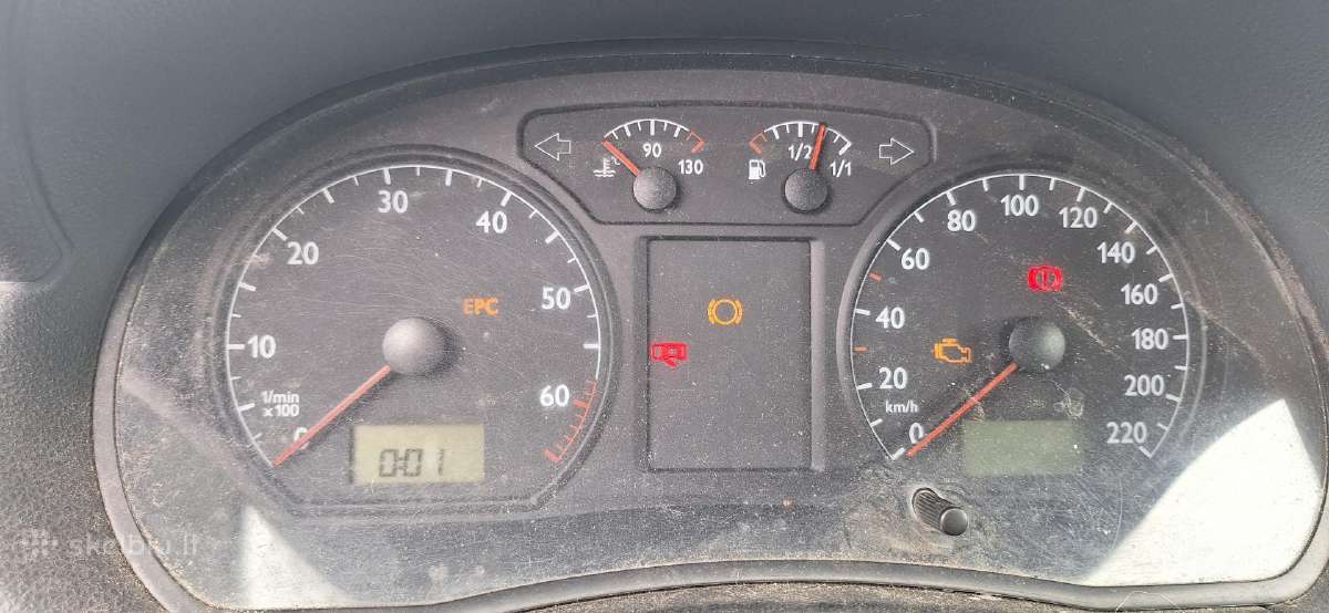 VW Polo 1.6 benzinas. 500 eu - nuotraukos Nr. 7