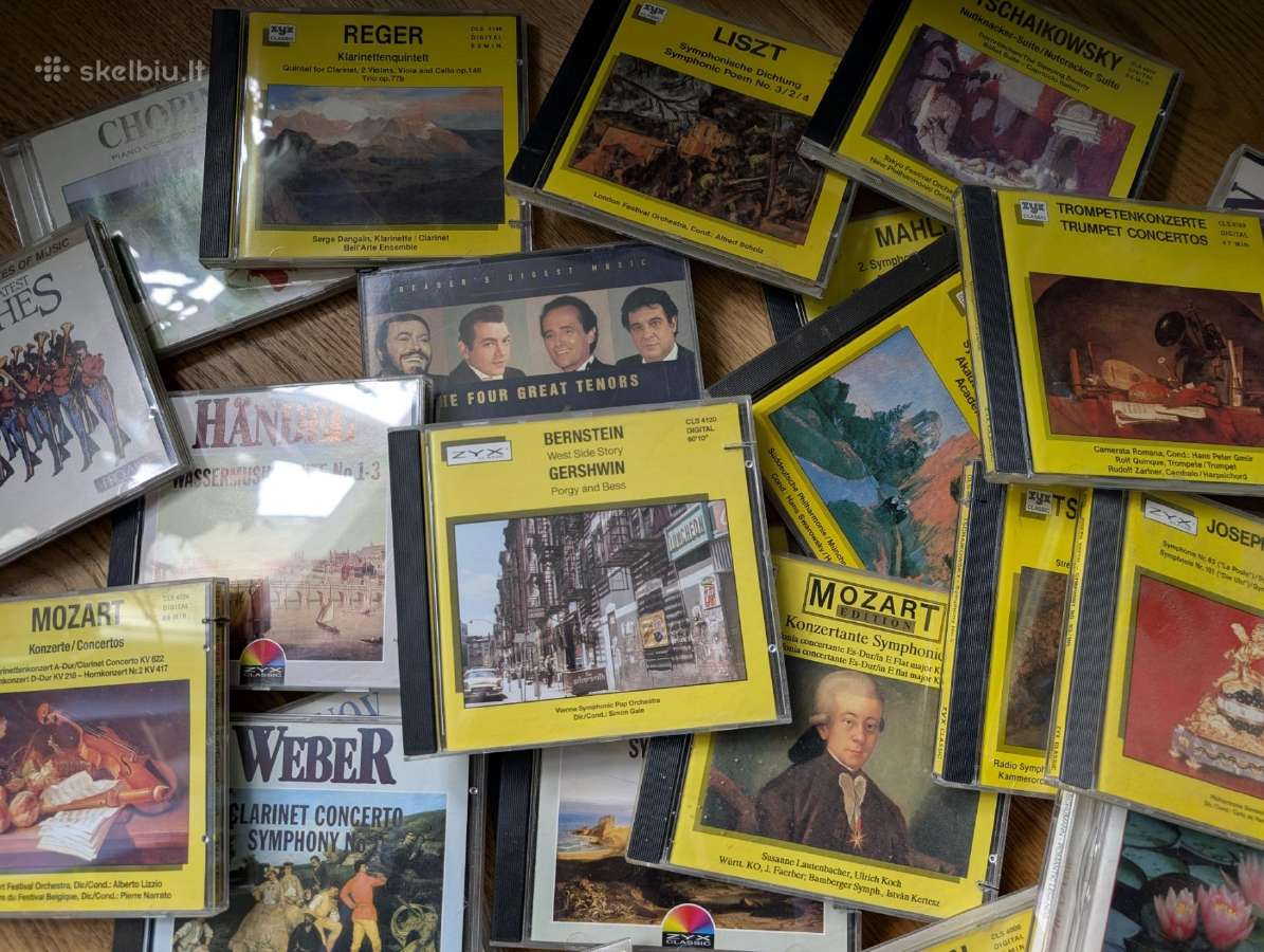 Klasikinės muzikos CD (visi už 10 eur)