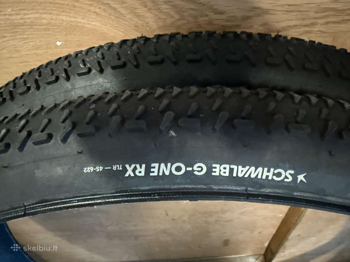 Schwalbe g-one rx 45mm gravel padangos