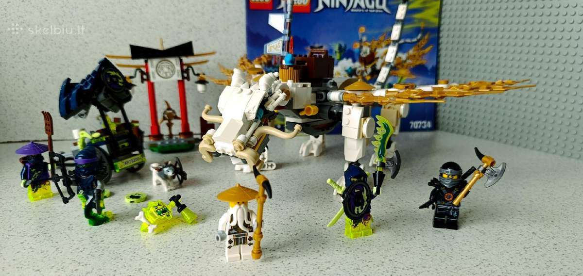 Lego Ninjago 70734 Meistro Wu Drakonas - nuotraukos Nr. 2