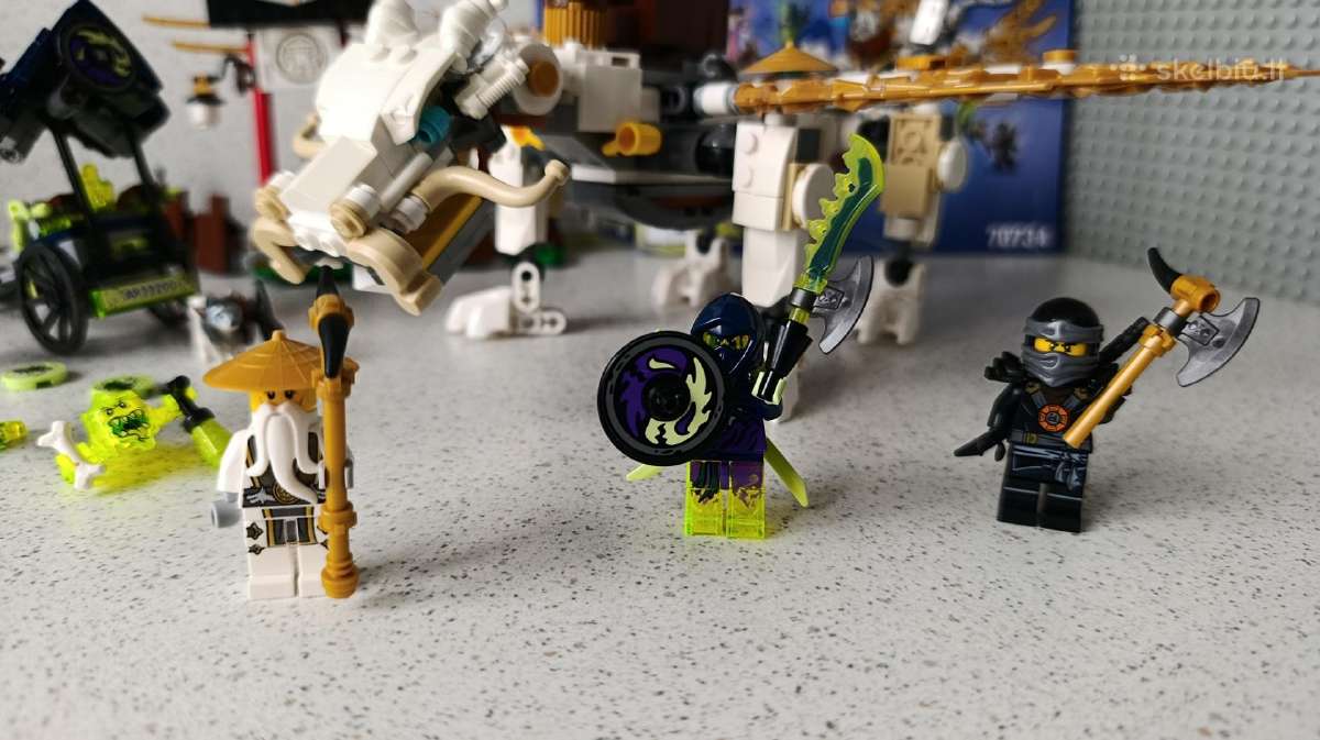 Lego Ninjago 70734 Meistro Wu Drakonas - nuotraukos Nr. 3
