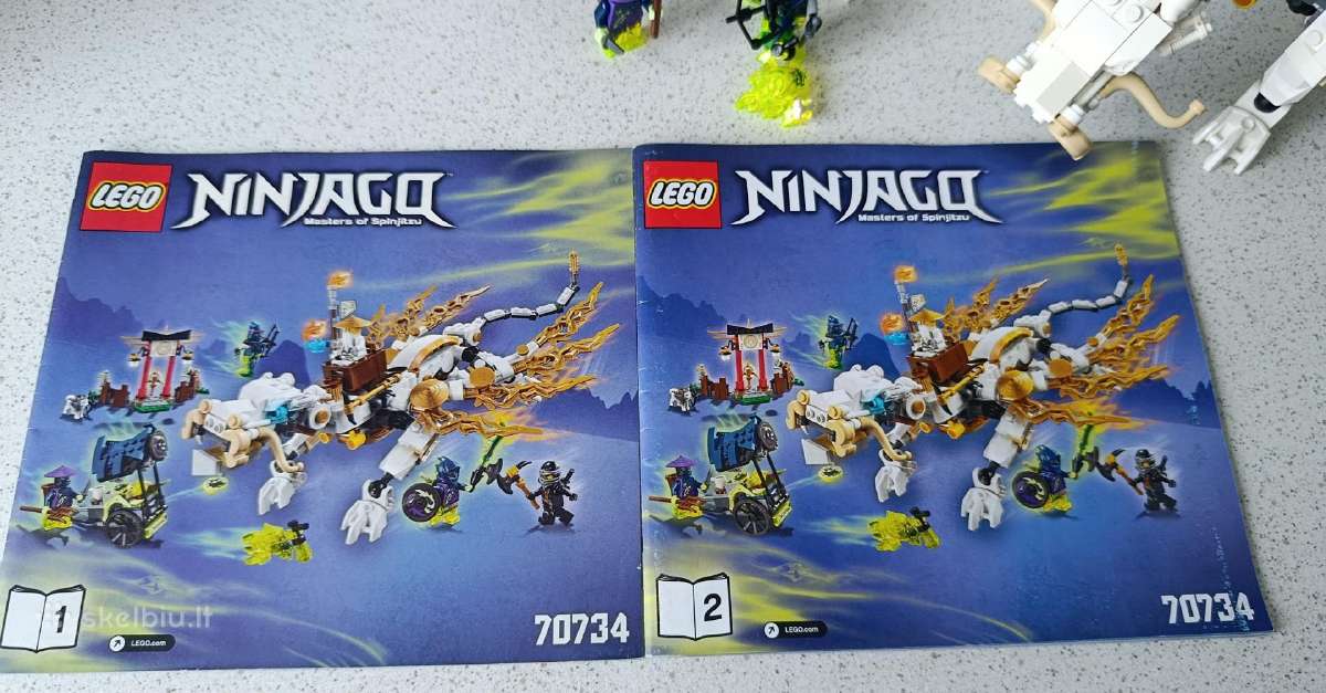 Lego Ninjago 70734 Meistro Wu Drakonas - nuotraukos Nr. 12