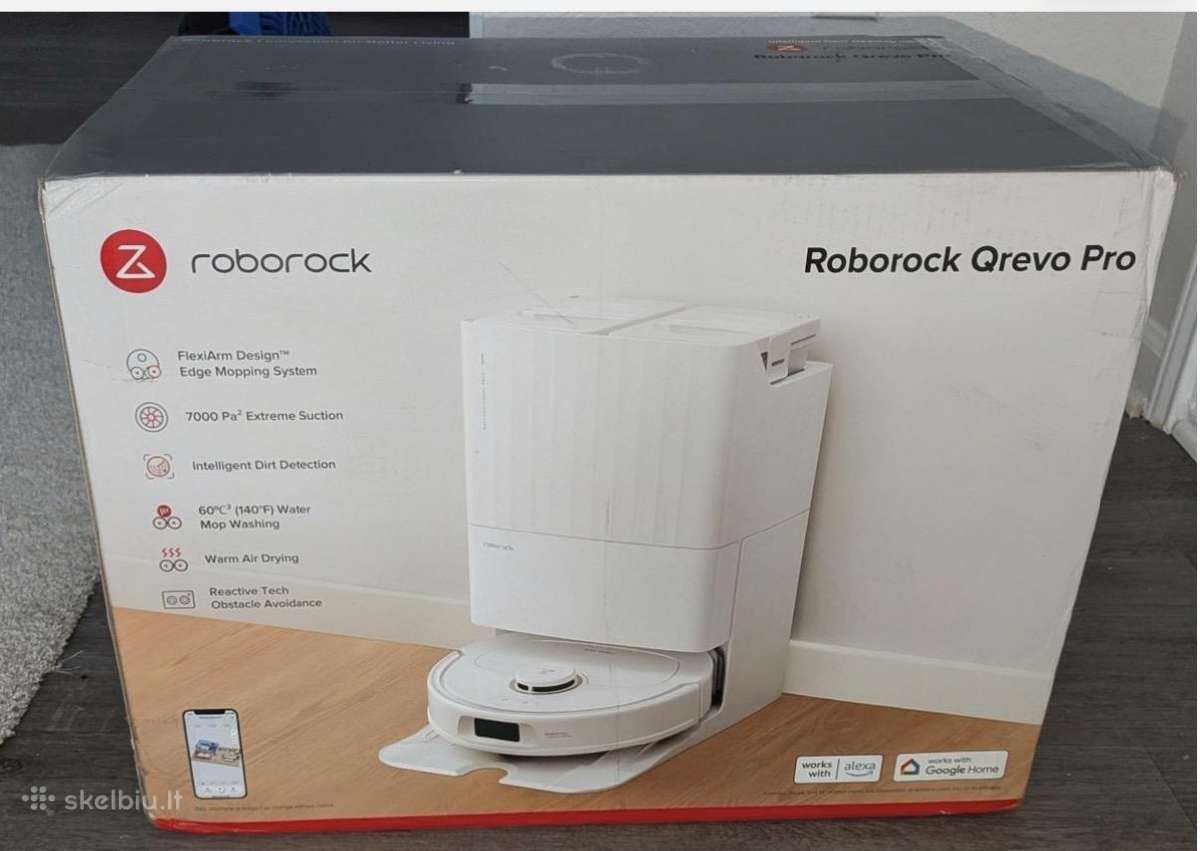 Roborock Qrevo S Pro robotas dulkių siurblys