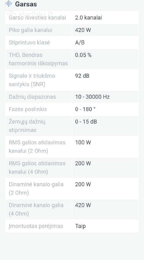 Jbl da3504 - nuotraukos Nr. 6