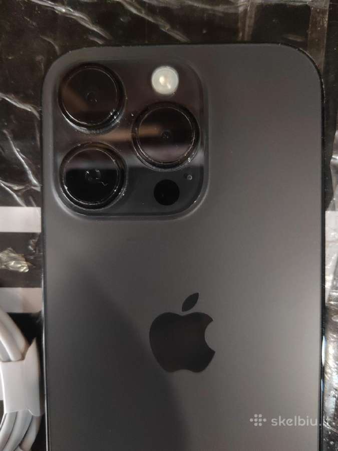 iPhone 14 Pro 256gb Black Su Garantija