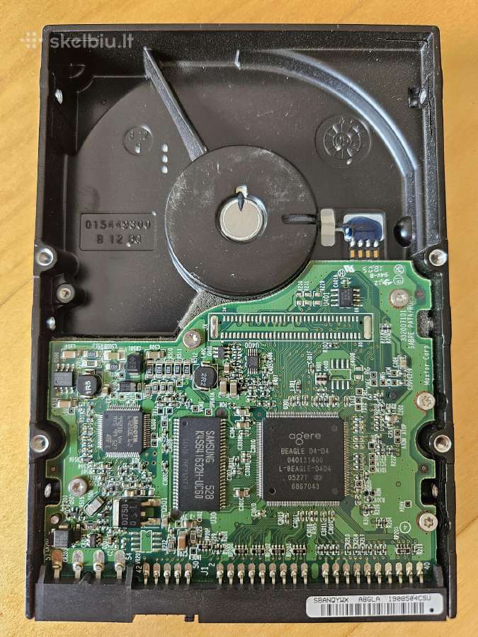 Kietas diskas, HDD Maxtor, 80 GB. - nuotraukos Nr. 3
