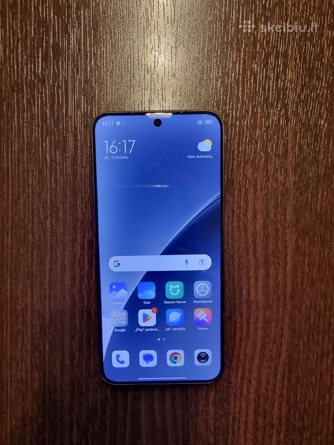 Idealios būklės Xiaomi 15 Black 512gb