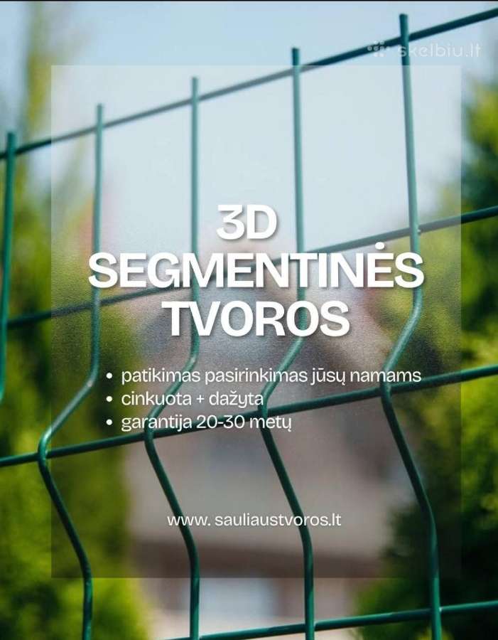 *Segmentiniu tvorų ir vartų montavimas** - nuotraukos Nr. 9