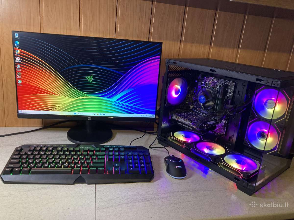 Galingas Rtx Žaidimų Pc komplektas su 10gen i5/