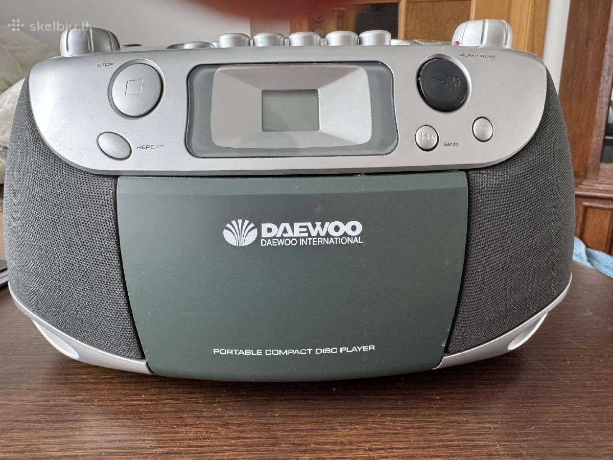 Daytek CD / kasečių grotuvas su Fm/am radiju - nuotraukos Nr. 2