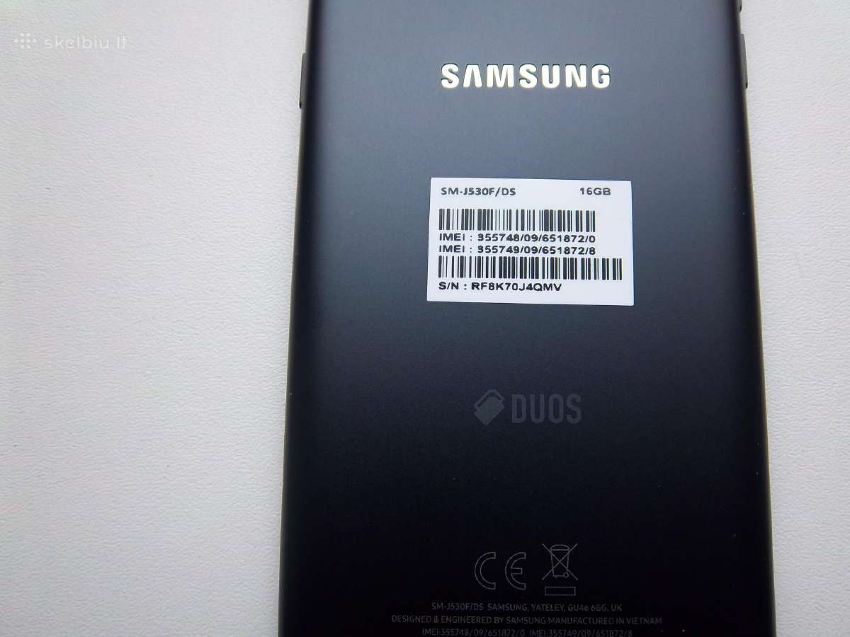 Samsung galaxy J5 duos - nuotraukos Nr. 3