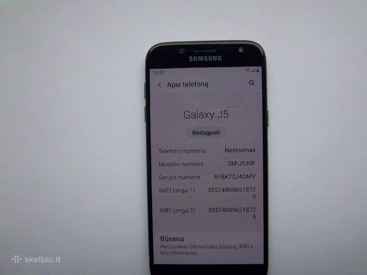 Samsung galaxy J5 duos - nuotraukos Nr. 5
