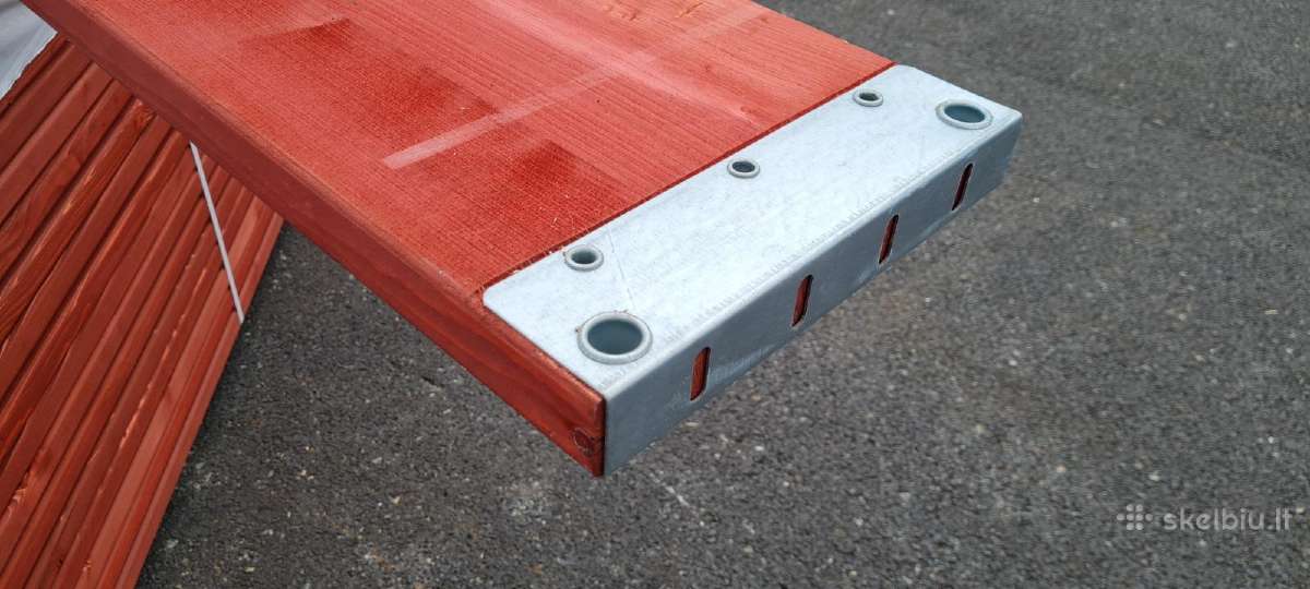 Plettac tipo fasadiniai pastoliai 120 m2 - nuotraukos Nr. 4