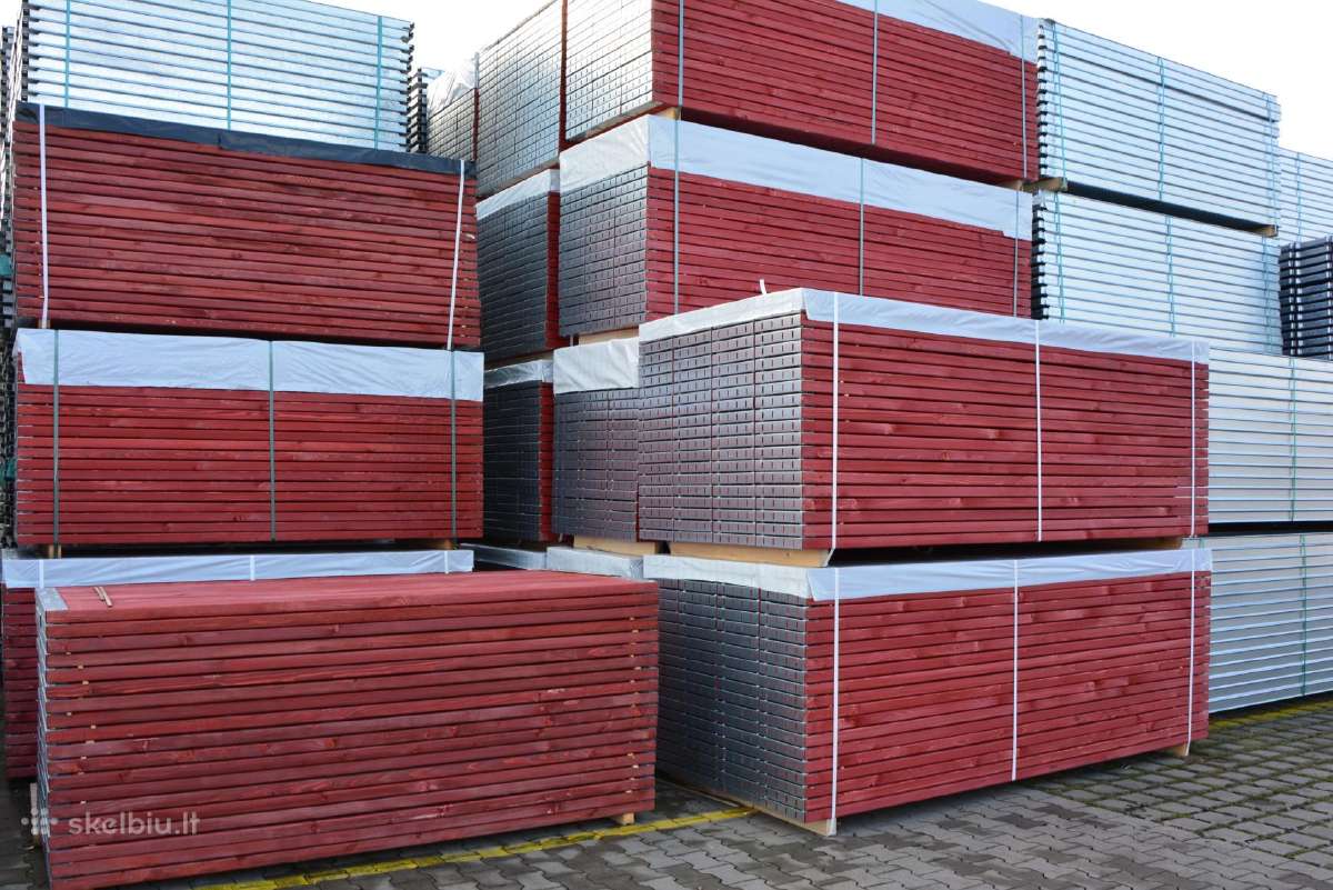Plettac tipo fasadiniai pastoliai 180 m2 - nuotraukos Nr. 4
