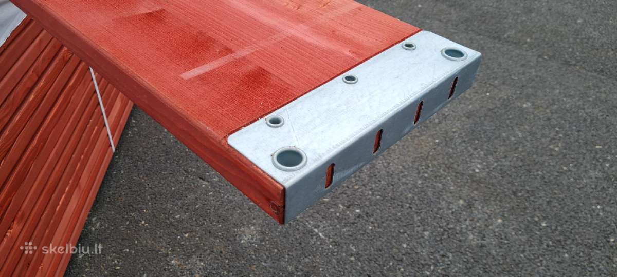 Plettac tipo fasadiniai pastoliai 93 m2 - nuotraukos Nr. 4