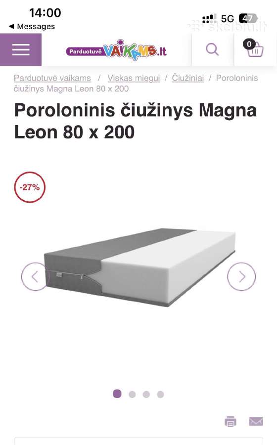 Čiužinys -antčiuzinis