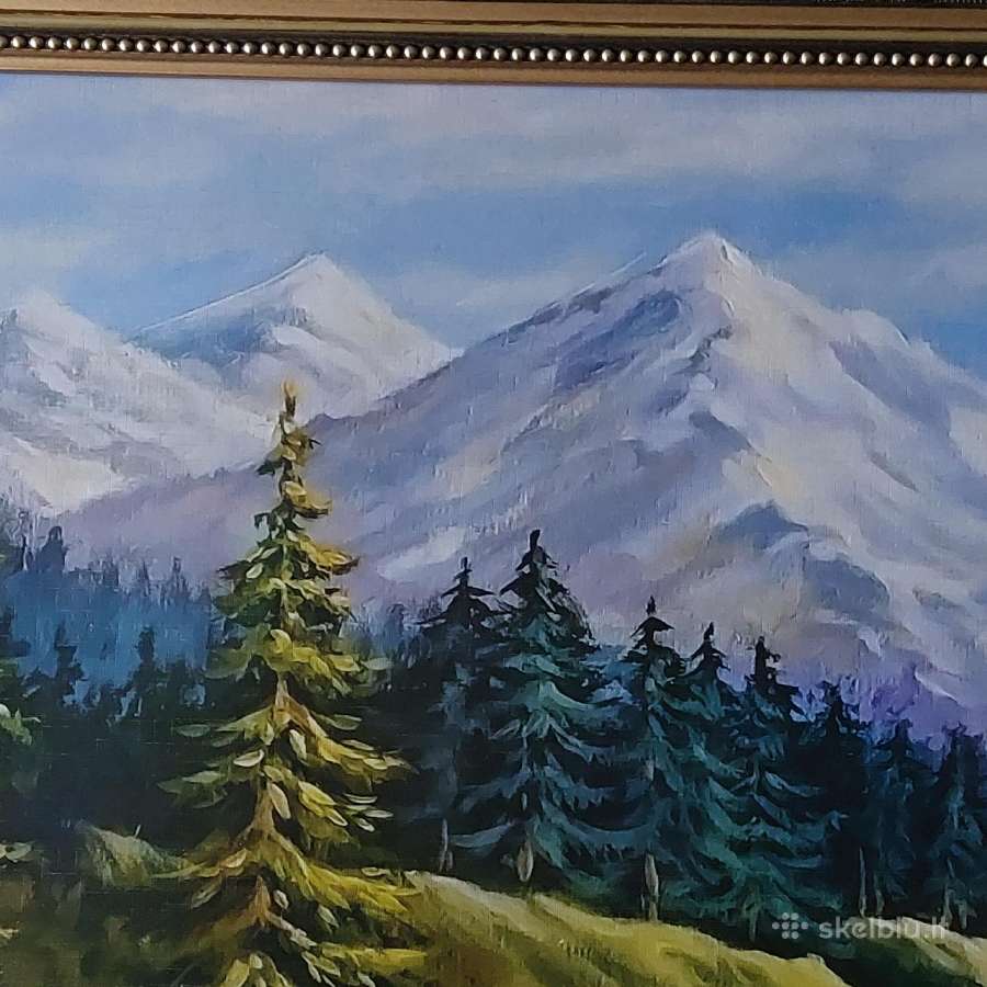 Parduodu didelį paveikslą 70 cm. x 110 cm. - nuotraukos Nr. 3