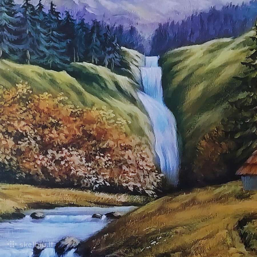 Parduodu didelį paveikslą 70 cm. x 110 cm. - nuotraukos Nr. 4