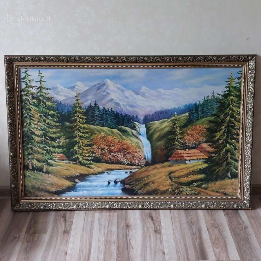 Parduodu didelį paveikslą 70 cm. x 110 cm. - nuotraukos Nr. 5