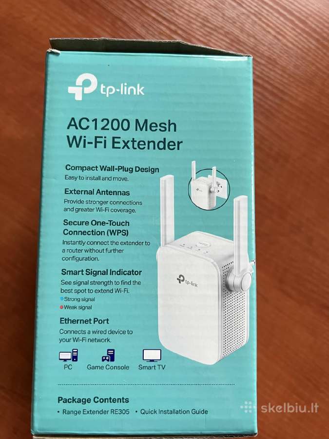 To Link Re305 Ac1200 Wi-fi stiprintuvas - nuotraukos Nr. 2