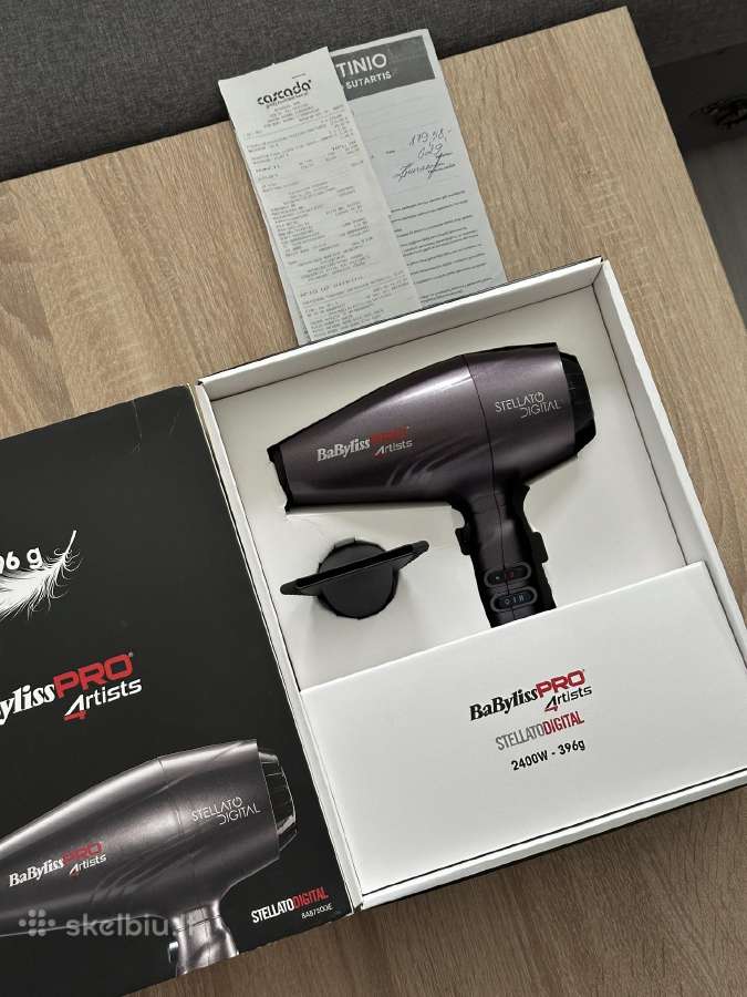 Babyliss Pro Stellato Digital plaukų džiovintuvas