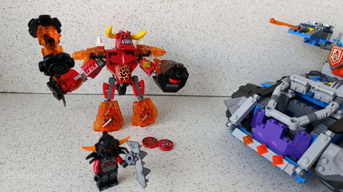 Lego Nexo Knight 70322 Axl's Tower Carrier - nuotraukos Nr. 5