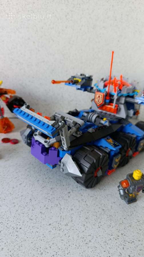 Lego Nexo Knight 70322 Axl's Tower Carrier - nuotraukos Nr. 8