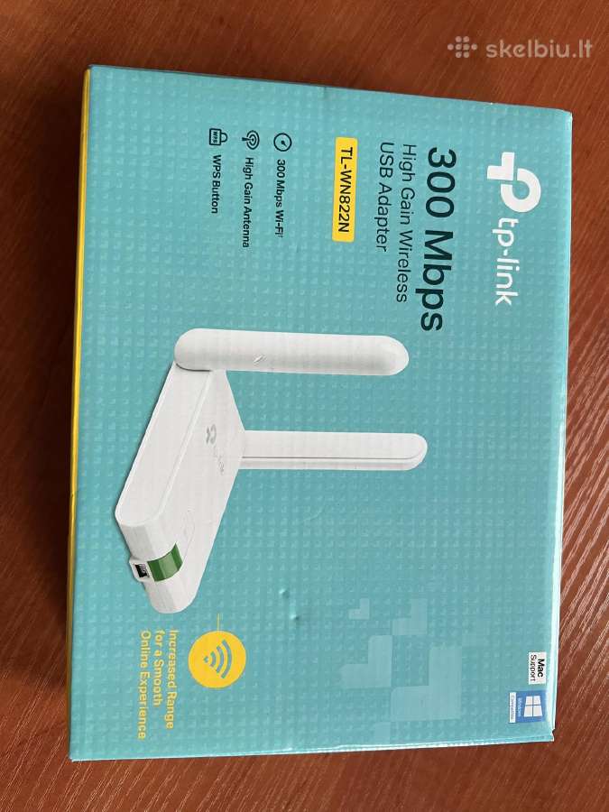 Bevielio tinklo adapteris Tp Link Tl Wan822n