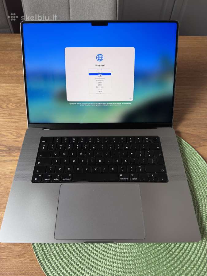 MacBook Pro 16 M1 Pro, 32gb RAM