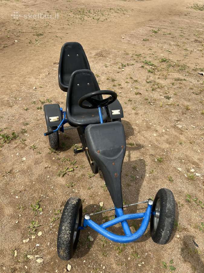 Dvivietis pedalinis kartingas - nuotraukos Nr. 3