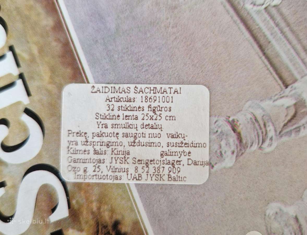 Stikliniai šachmatai - nuotraukos Nr. 7