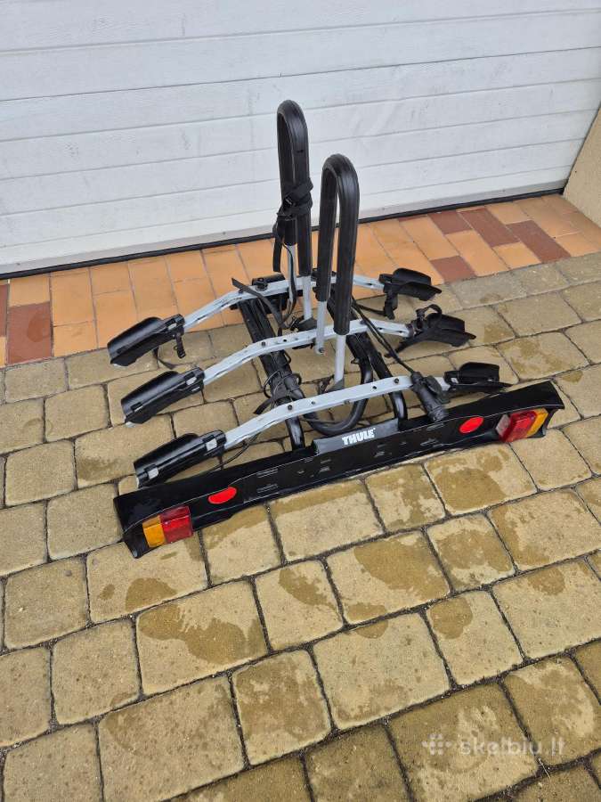 Thule dviračių laikiklis ant kablio .3 dviračiai.