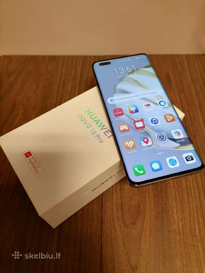 Huawei Nova 10 Pro 8/128gb + 6mėn. garantija - nuotraukos Nr. 2