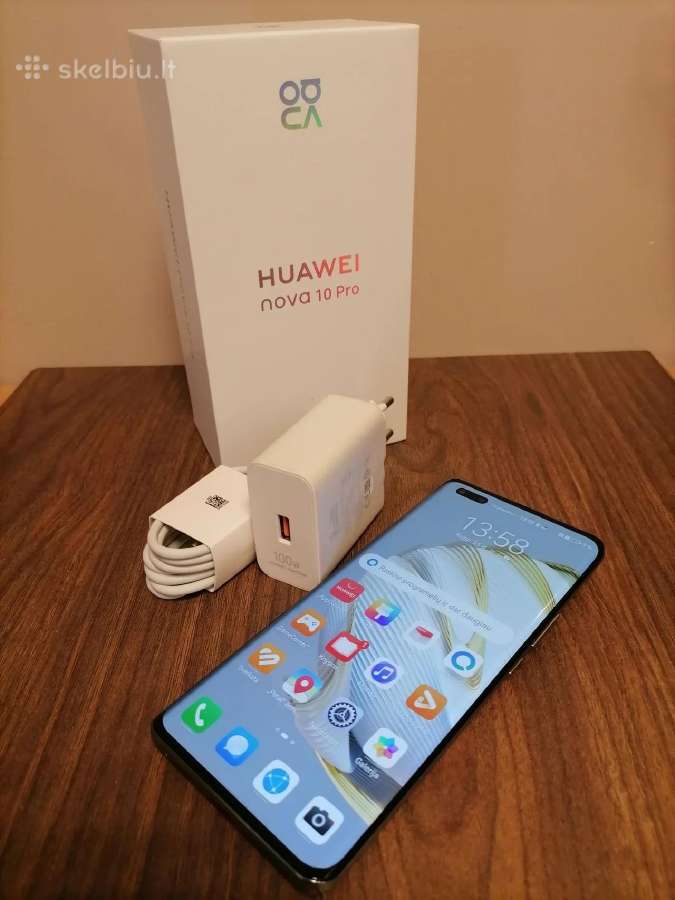 Huawei Nova 10 Pro 8/128gb + 6mėn. garantija - nuotraukos Nr. 7