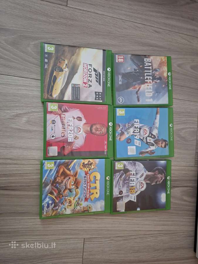 Xbox one s model 1681 taip pat keleta zaidimu - nuotraukos Nr. 5