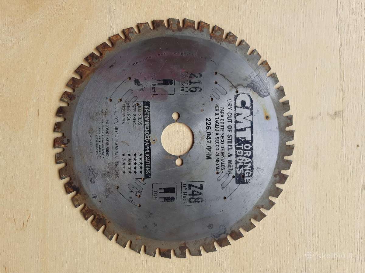 Pjovimo diskas metalui