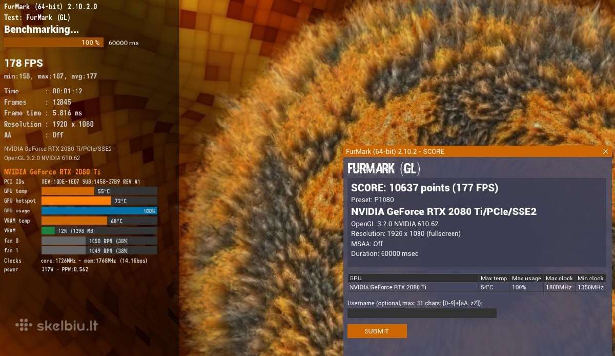 Pc Gaming i9-9900/aorus z390/16gb/2080ti/512gb+1tb - nuotraukos Nr. 21